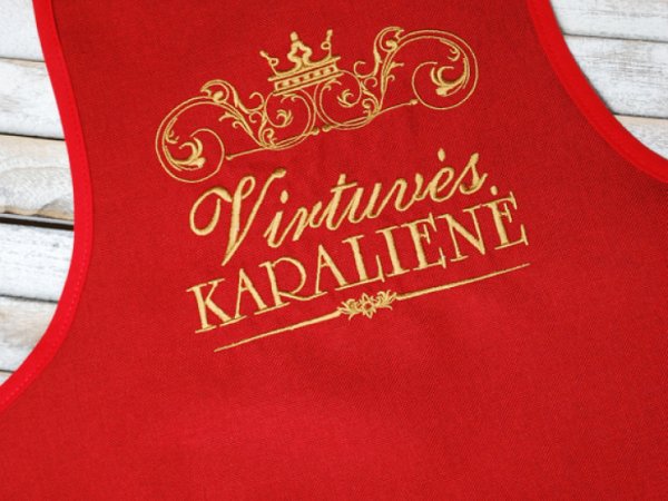 Virtuvės prijuostė "Virtuvės KARALIENĖ" 1