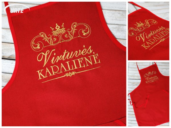 Virtuvės prijuostė "Virtuvės KARALIENĖ" 3
