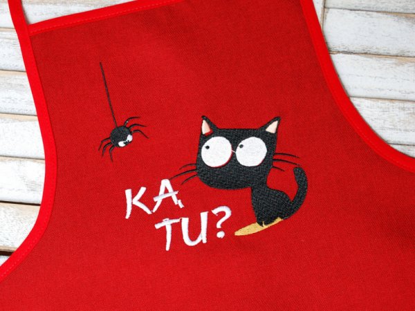 Virtuvės prijuostė "KĄ TU?" 1