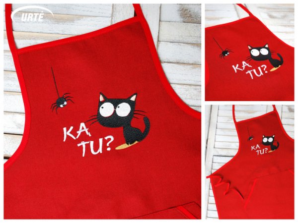 Virtuvės prijuostė "KĄ TU?" 3