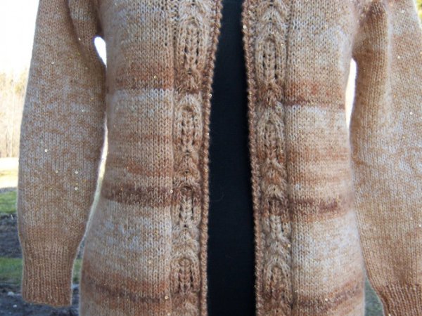 megztukas uzmestukas blizgutis - Sweaters & jackets
