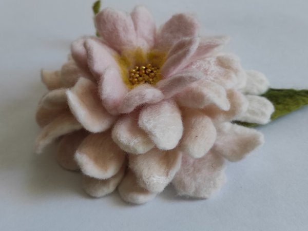 velta sagė,kreminė - Brooches