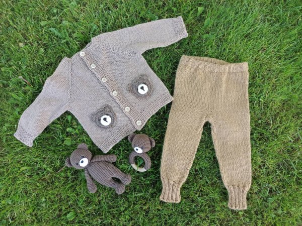Meškučių komplektukas - Children clothes