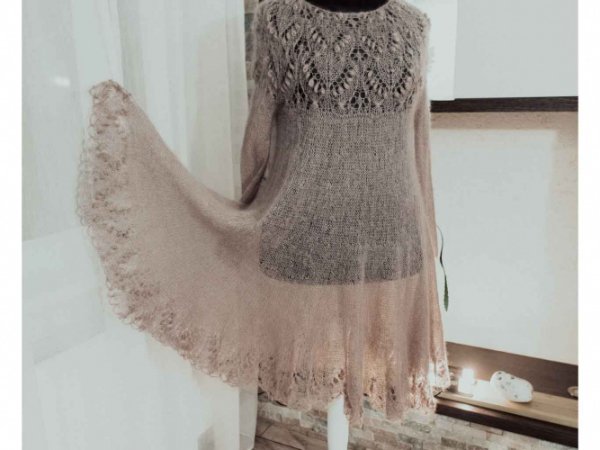 Kakavinė rankų darbo suknelė - Dresses