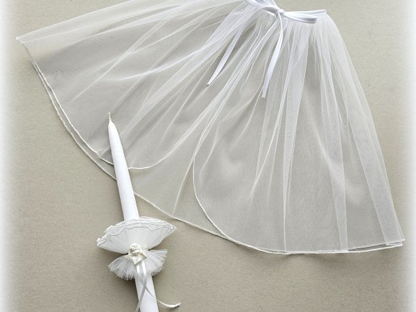 crocheted christening clothes - Accessory