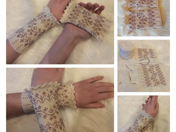 Baltos riešinės - Wristlets