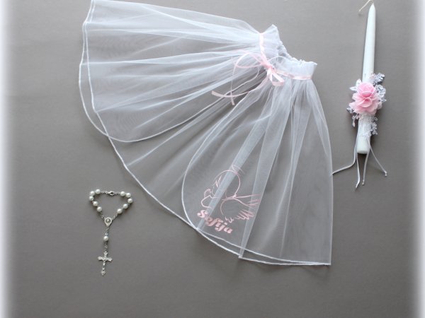 Krikštynoms: krikšo žvakė ir skraistė - Other clothing