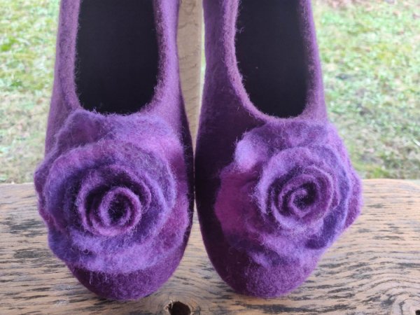 šlepetės Violet - Shoes & slippers