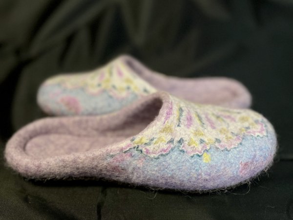 Violetinė mandala - Shoes & slippers