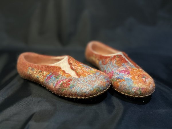 Morkinės gėlės - Shoes & slippers