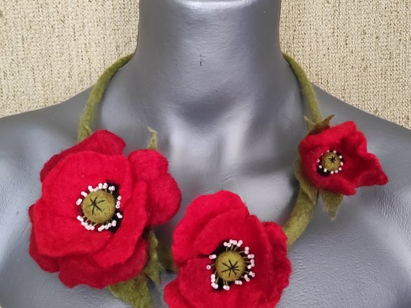 Veltas papuošalas " Vasaros žydėjimas" - Necklaces