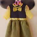 Bee carnival costume for a girl - Other clothing - sewing