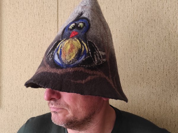 Pirties kepurė " Keistuolis paukštis" - Hats