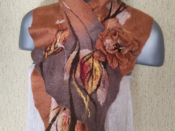 Veltas šalikas " Pasitinkant rudenį" - Accessories