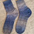 Handmade knitted woolen pattern socks - Socks - knitwork