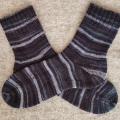 Handmade knitted woolen pattern socks - Socks - knitwork