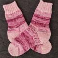 Handmade knitted woolen pattern socks - Socks - knitwork