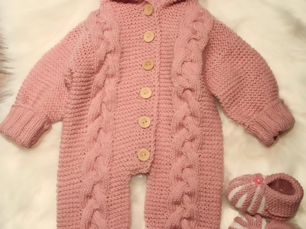 Rožinis kombinezonas - Children clothes