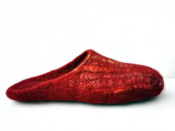 Veltos šlepetės Bordo1 - Shoes & slippers