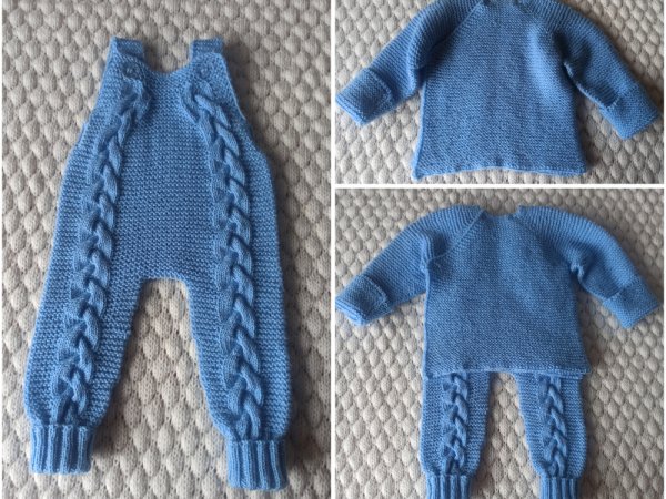 Žydras komplektukas - Children clothes