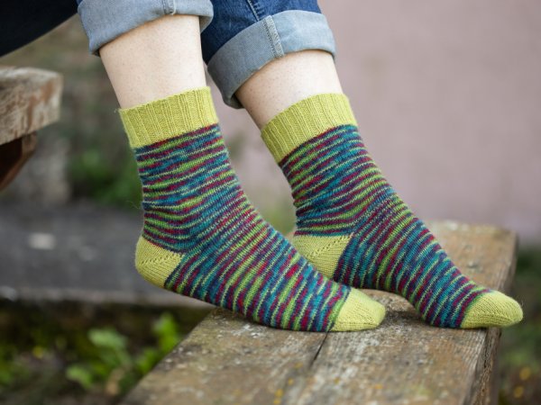 Žalsvos kojinės - Socks