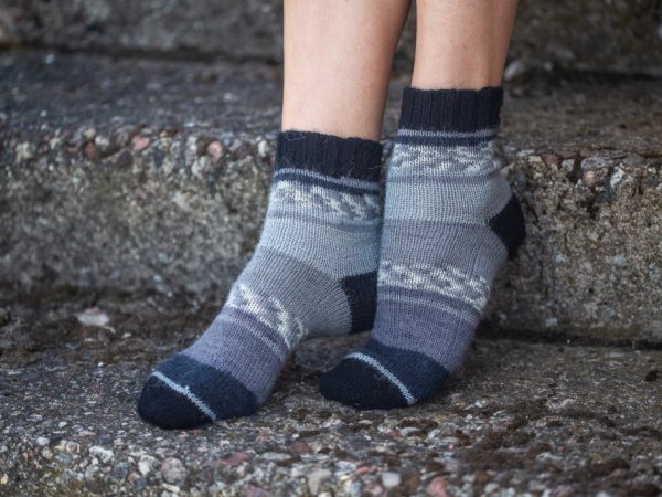 Pilkos kojinės 3 - Socks