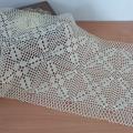 Crochet Table Runner 25 × 30 cm - Tablecloths & napkins - needlework