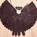 Crow, raven, blackbird carnival costume for kids - Other clothing - sewing
