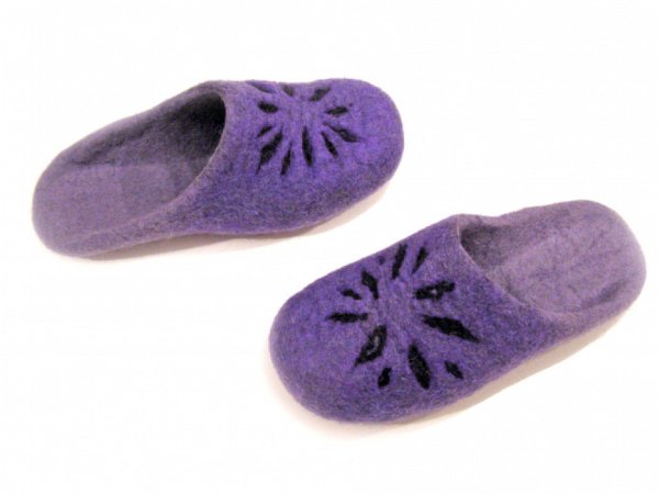 Veltos šlepetės Raižiniai 1 - Shoes & slippers