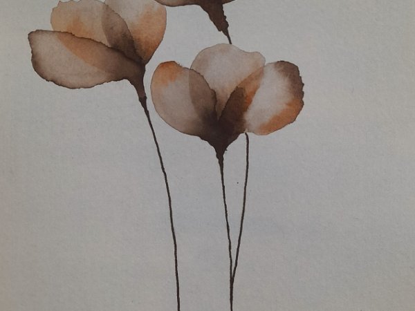 Atvirutė 1 - Watercolor