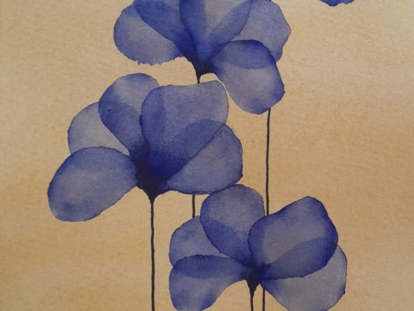 Atvirutė 2 - Watercolor