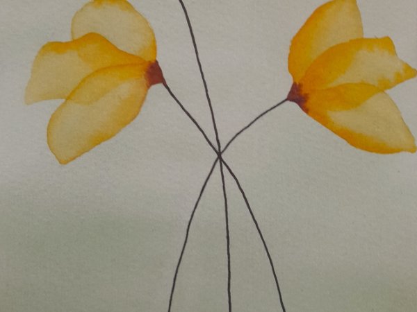 Atvirutė 5 - Watercolor