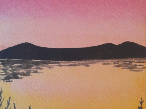 Atvirutė 28 - Watercolor