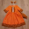 Fox, squirrel carnival costume for girls - Other clothing - sewing