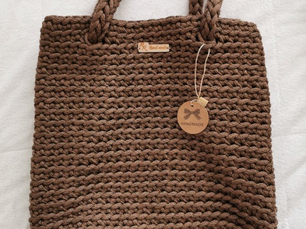 Rankų darbo nerta rankinė - Handbags & wallets