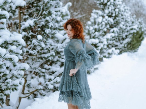 Handmade Knitted Dress - Unique Model 2