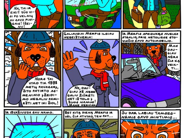 Komiksas - Neverauskų šeimos tragiškos lemties istorija. 2 - Computer graphics