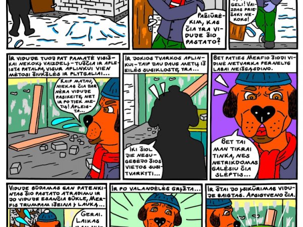 Komiksas - Neverauskų šeimos tragiškos lemties istorija. 7 - Computer graphics