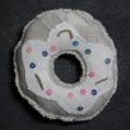 White donut, handmade.  - Dolls & toys - sewing