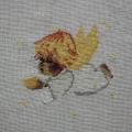 Christening booklet "Angel" - Needlework - sewing