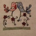Wedding metrics "Birds" - Needlework - sewing