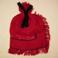 Gift bag "Red black" - For interior - sewing