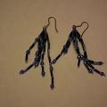 Earrings "Blue" - Earrings - beadwork
