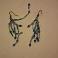 Earrings "Light Blue" - Earrings - beadwork