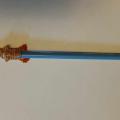 Pencil "Golden" - Biser - beadwork
