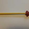 Pencil "Brown" - Biser - beadwork