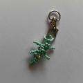 Keychain "Blue Crocodile" - Other pendants - beadwork