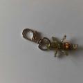 Keychain "Green Crocodile" - Other pendants - beadwork