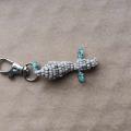 Keychain "Gray Mouse" - Other pendants - beadwork