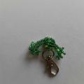 Keychain "Green Frog" - Other pendants - beadwork